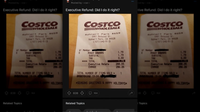 Costco Shoppers Were Stunned By This Executive Rebate