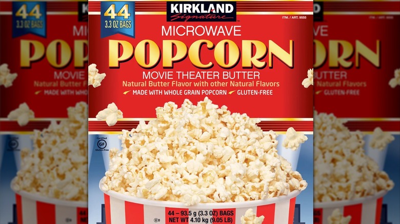 Kirkland Signature microwave popcorn