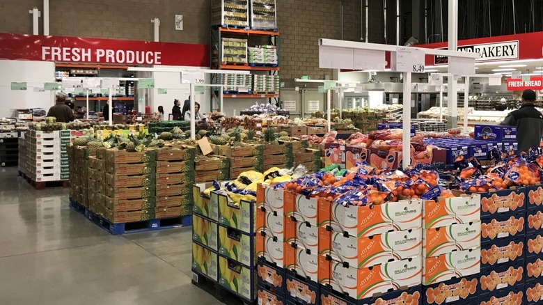 Costco produce department