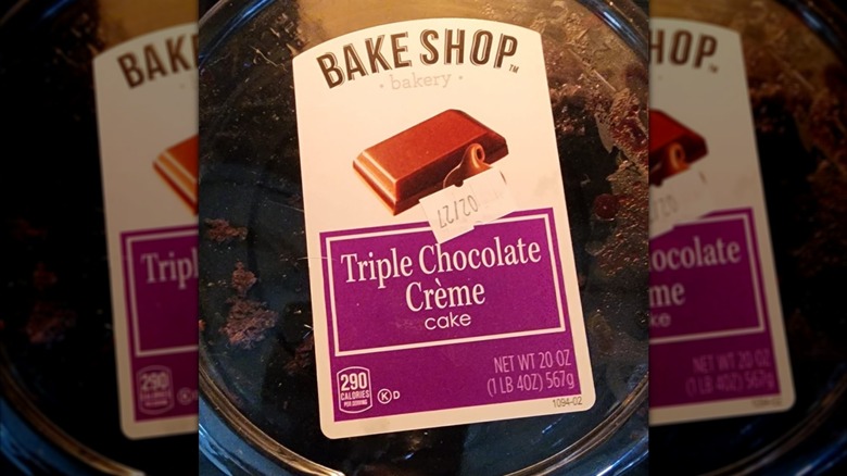 Aldi Bake Shop Triple Chocolate cake