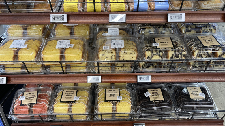 selection of sweet breads at Walmart
