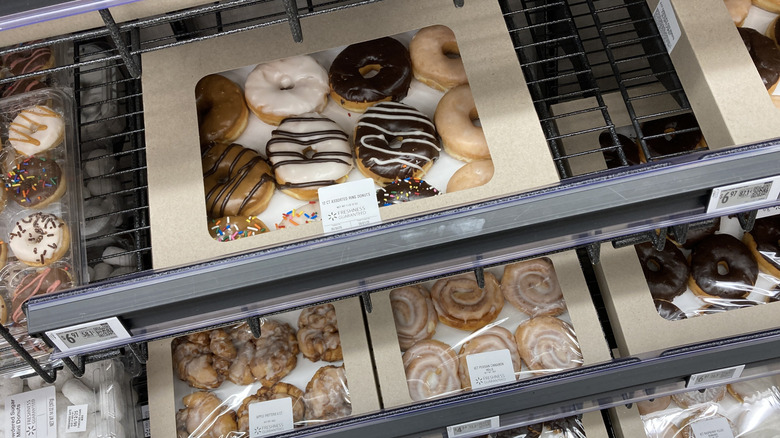 boxes of donuts from Walmart