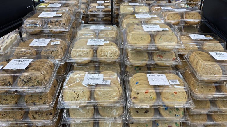 packs of Walmart cookies