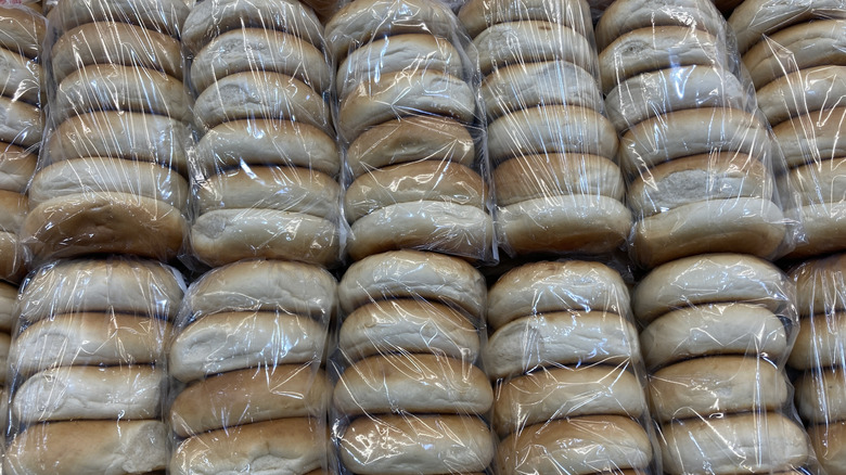 bags of Costco bagels