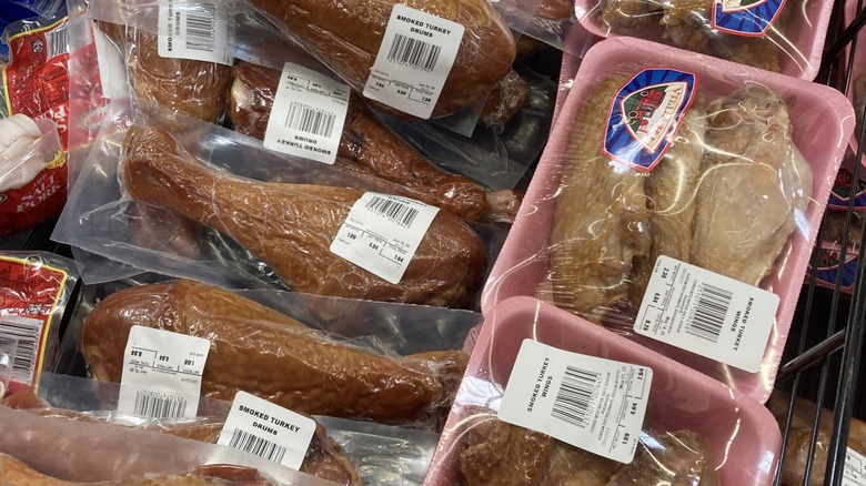 turkey legs and wings at Walmart