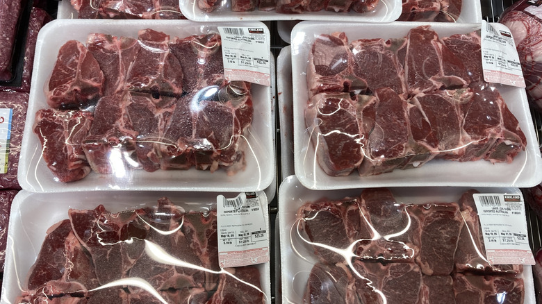 beef selections from Costco