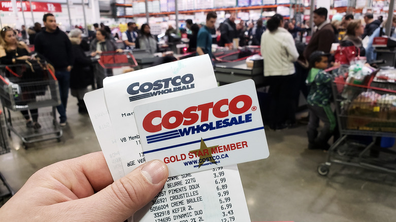 Costco member's receipt