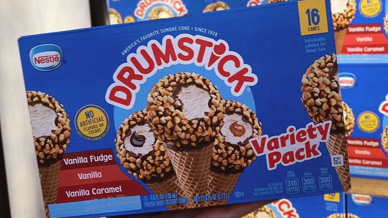 Drumstick ice cream variety box
