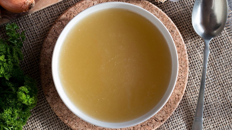 Bowl of bone broth