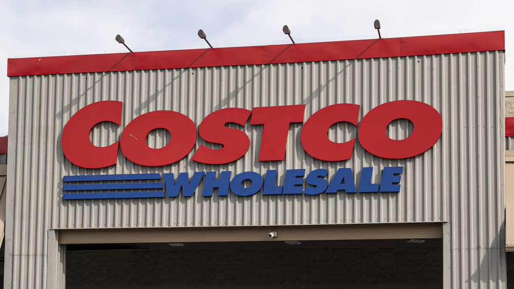 The exterior of a Costco store