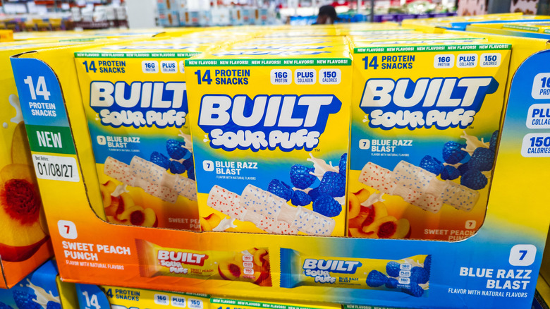 Built Sour Puff boxes at Costco