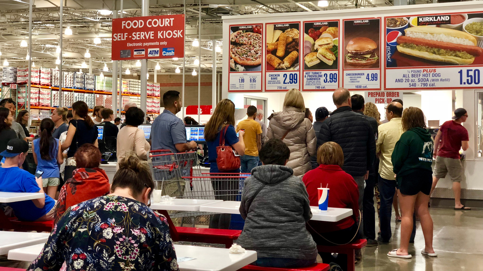 Costco's Kiosk-Order-And-Line-Up System Is Laughably Inefficient