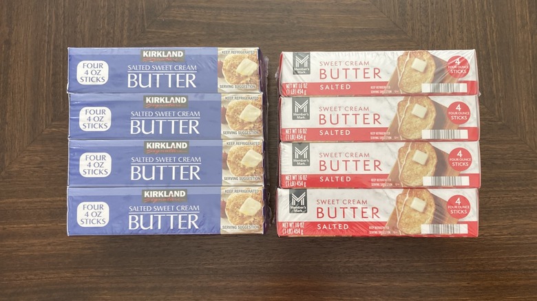 Costco and Sams Club butter boxes