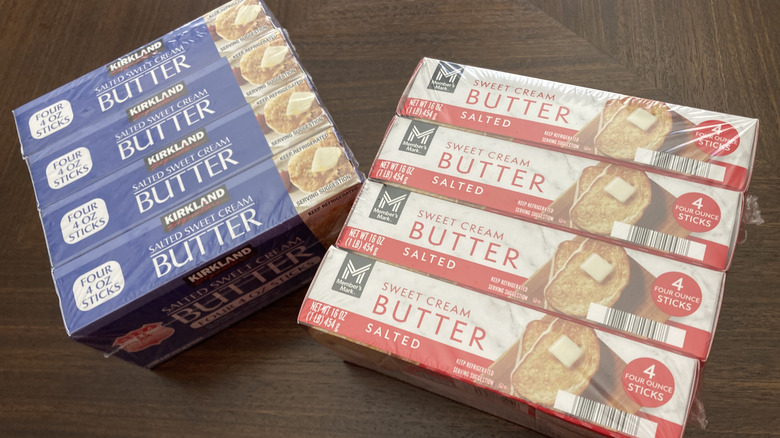 butter from Costco and Sams Club