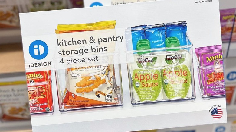 Costco clear storage bins