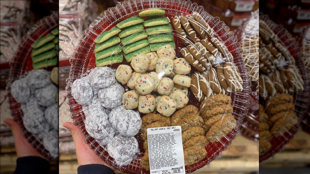 Costco's holiday cookie tray