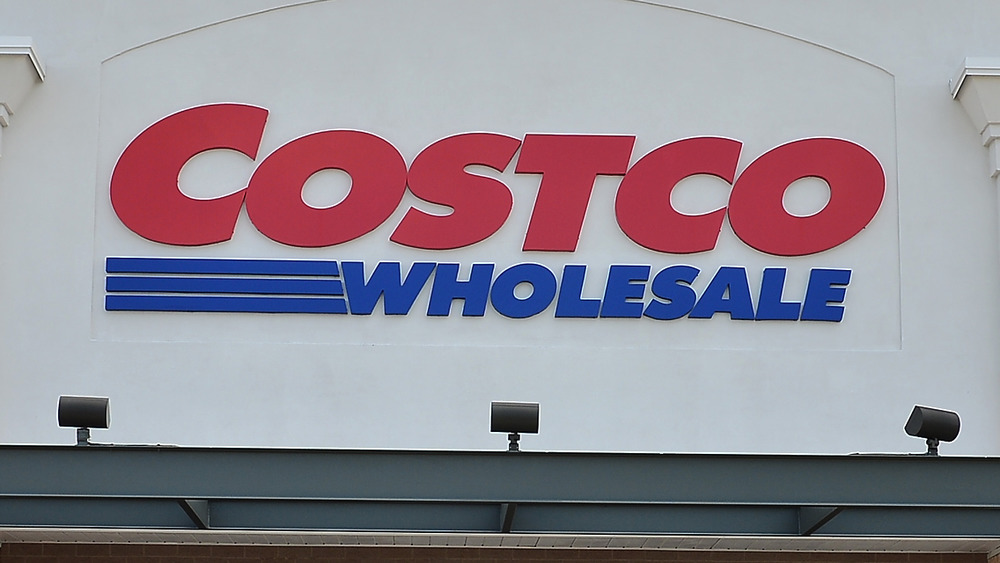 Costco store sign on building