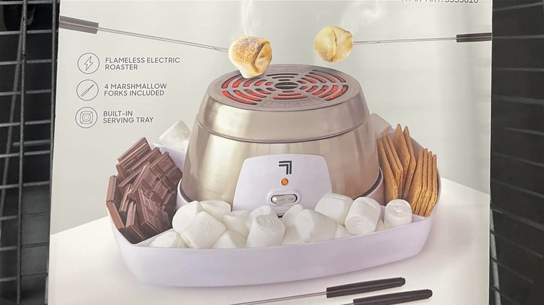 Electric s'mores maker