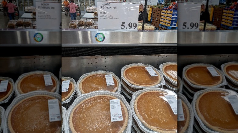 Costco's pumpkin pie