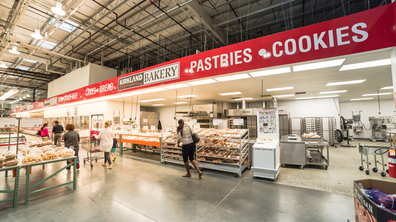 Kirkland Bakery signage and stock