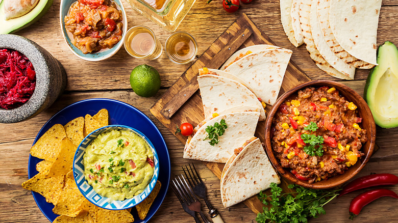 Authentic Mexican food