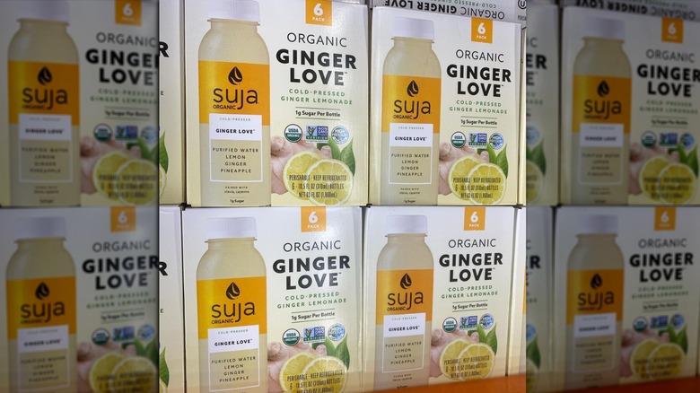 Suja Ginger Love cold pressed lemonade