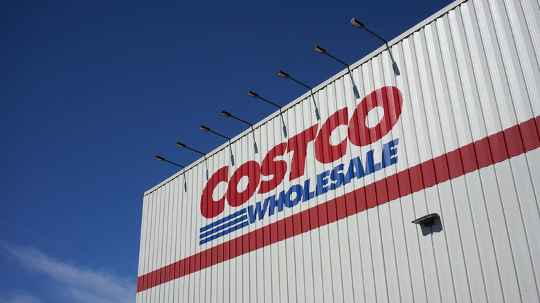Costco sign on outside of store 