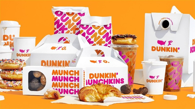 Dunkin' coffee and donuts