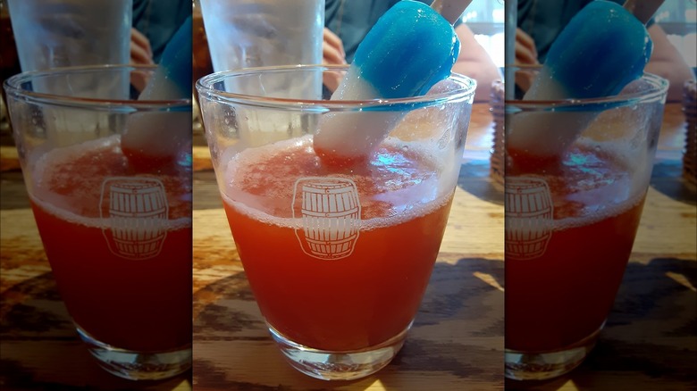 The Rocket Pop Mimosa from Cracker Barrel