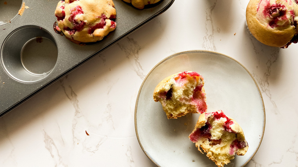 cranberry muffins