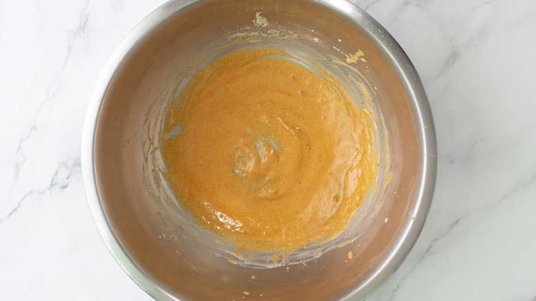 Curry sauce in bowl
