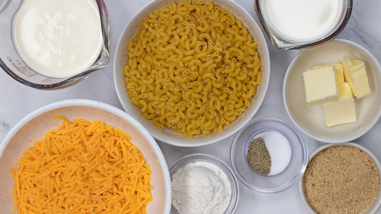 homestyle mac and cheese ingredients