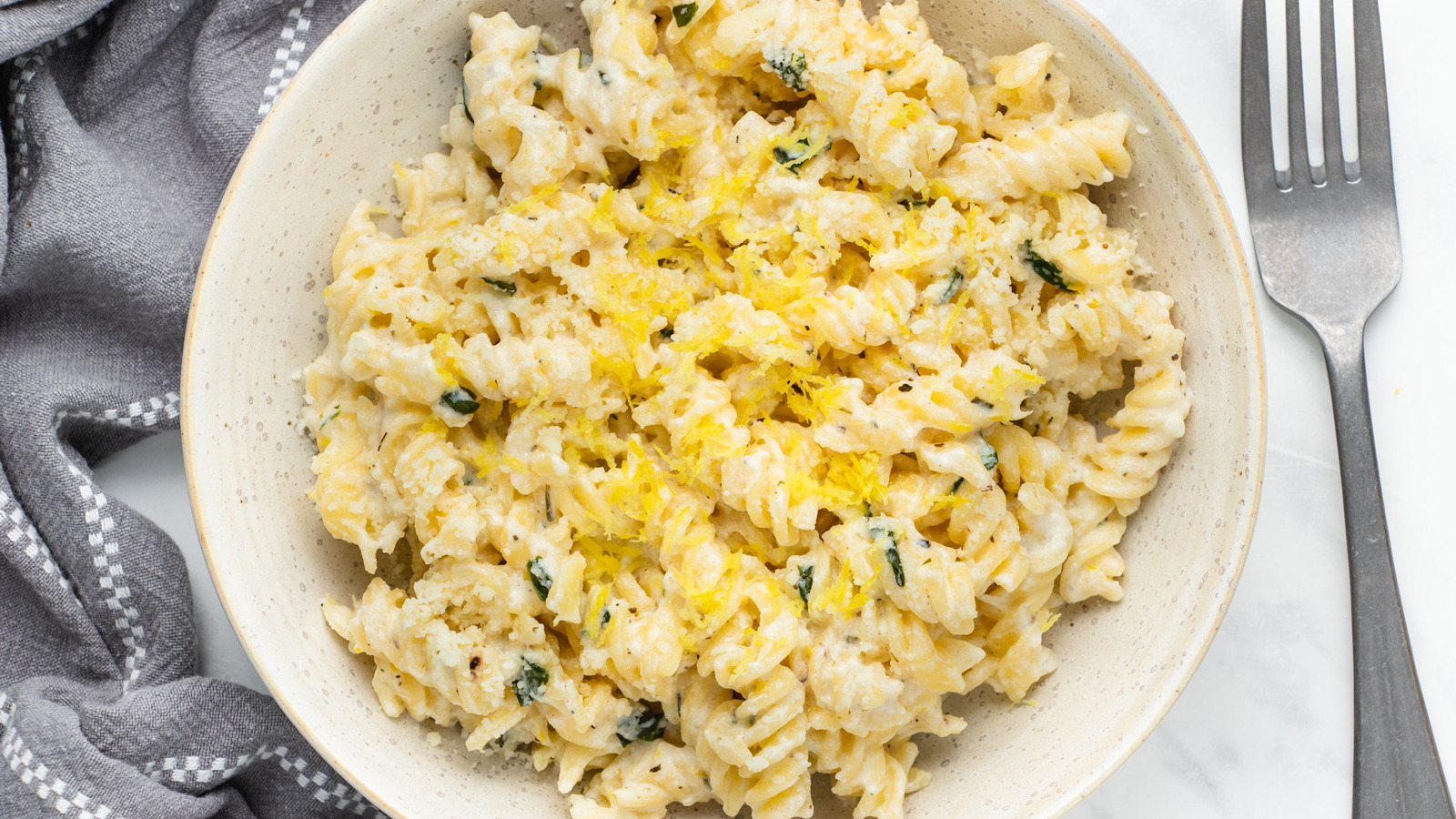 Creamy Lemon Ricotta Pasta Recipe