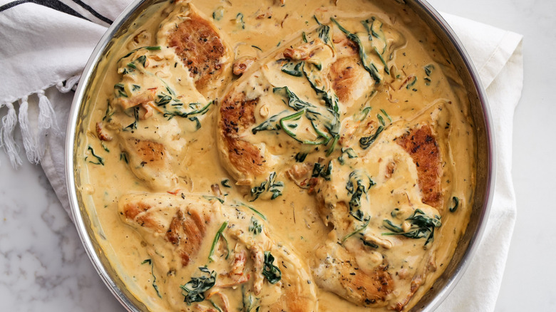 Creamy Tuscan Chicken Recipe