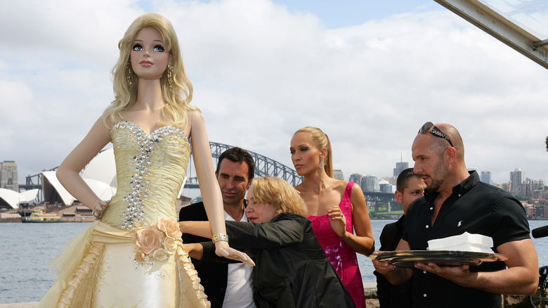 Life-sized Barbie cake
