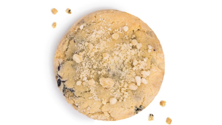 Blueberry Muffin Crumbl Cookie
