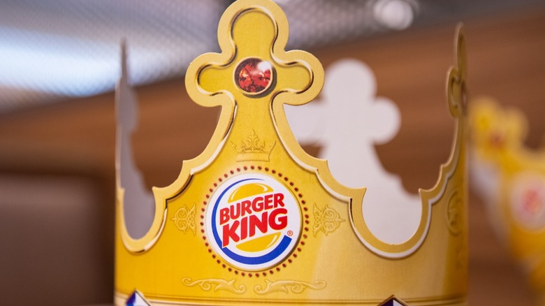 Burger King crown hat