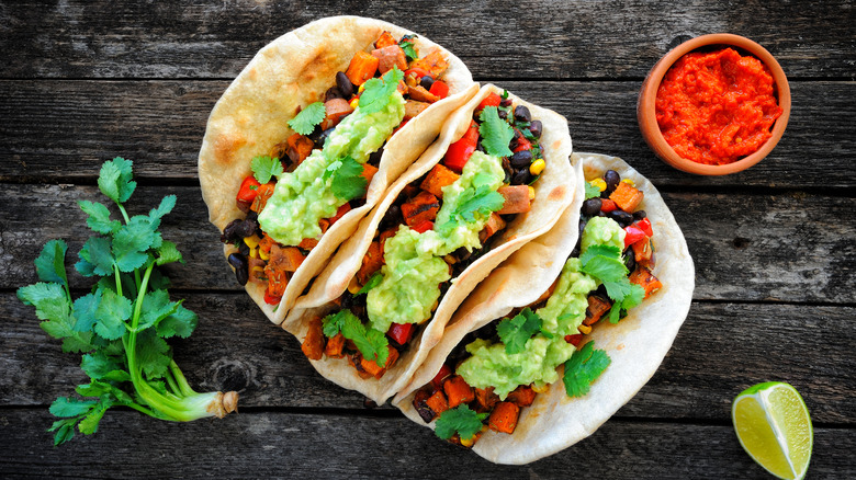 Tacos with Cilantro