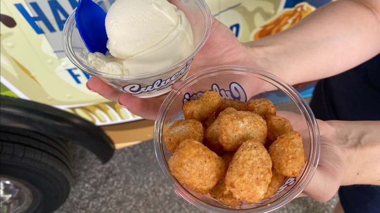 Culver's ice cream and curds