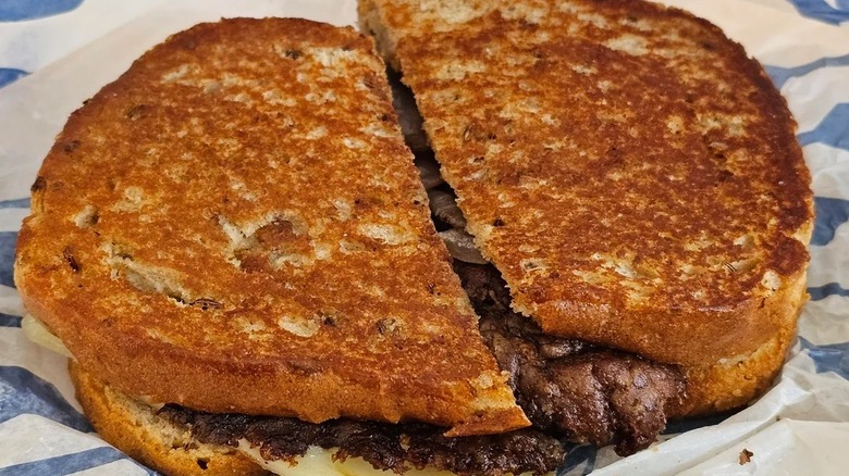 Toasted sourdough sandwich from Culver's