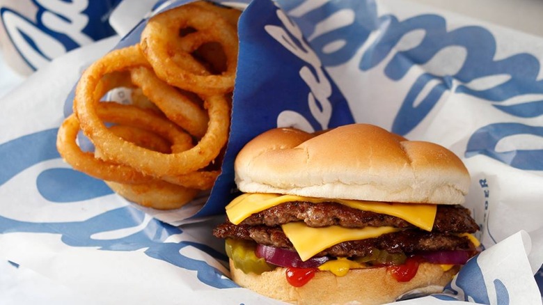 Culver's burger and fries