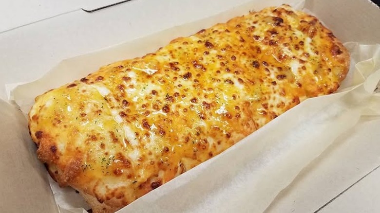 order of Dominos stuffed cheesy bread