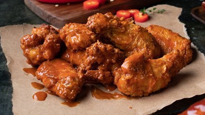 order of Jets chicken wings
