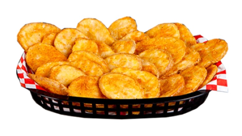 basket of Shakey's Mojo Potatoes