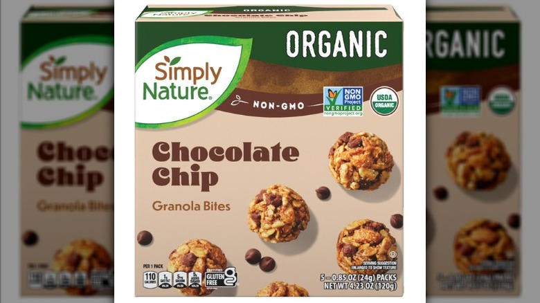 Simply Nature Chocolate Chip Granola Bites box
