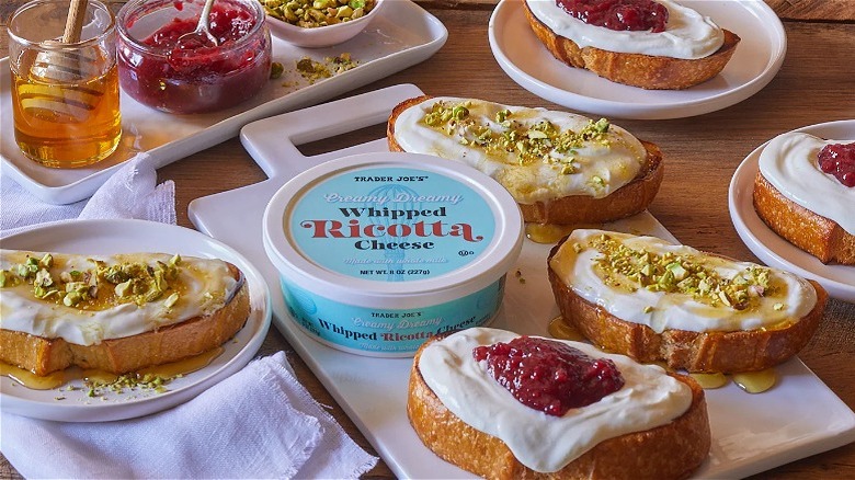 Trader Joe's whipped ricotta cheese