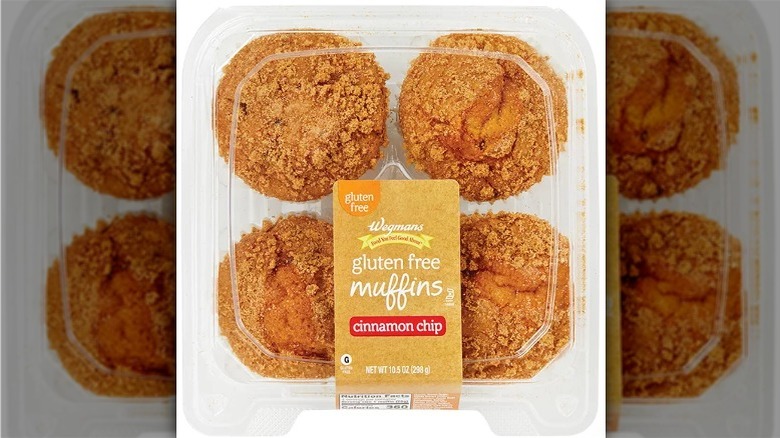Wegmans gluten-free cinnamon chip muffins
