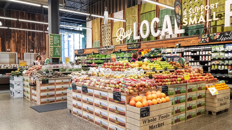 whole foods produce section