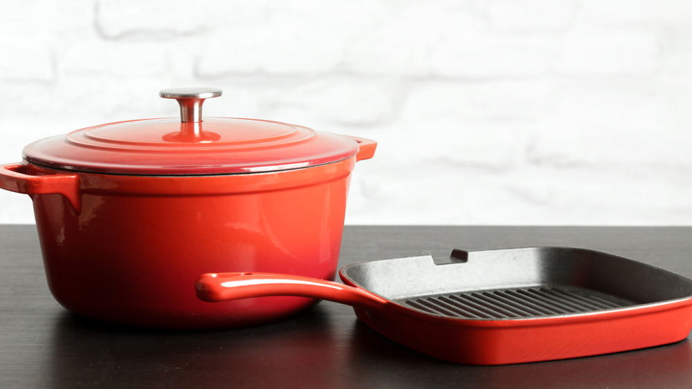 Enamel cast-iron products