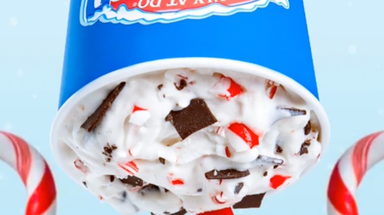 Dairy Queen's Candy Cane Chill Blizzard
